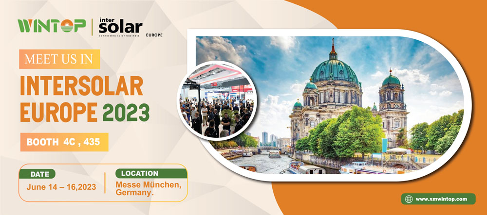 Wintop Solar will participate in intersolar Europe 2023 at the Munich Exhibition Center in Germany