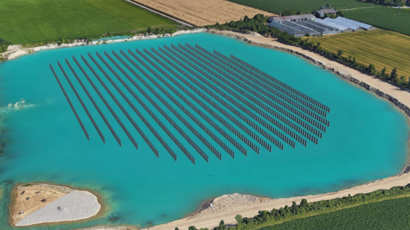 German startup plans vertical floating photovoltaic power plant