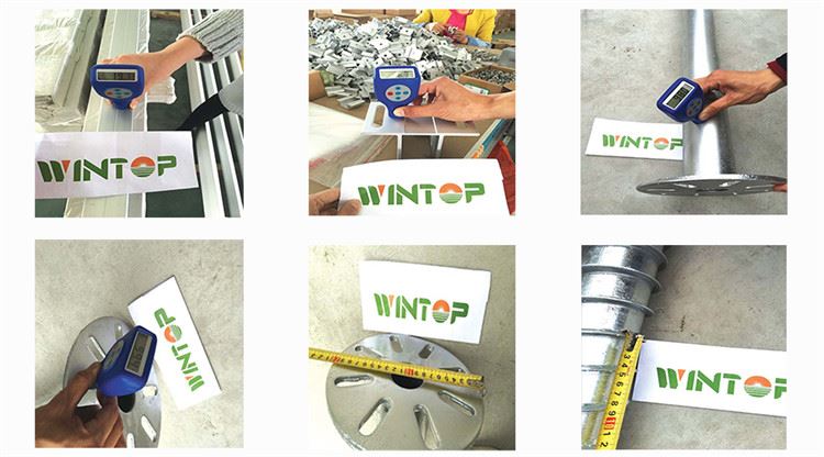 Wintop solar quality inspection
