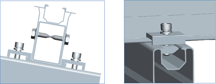 solar rail installation diagram