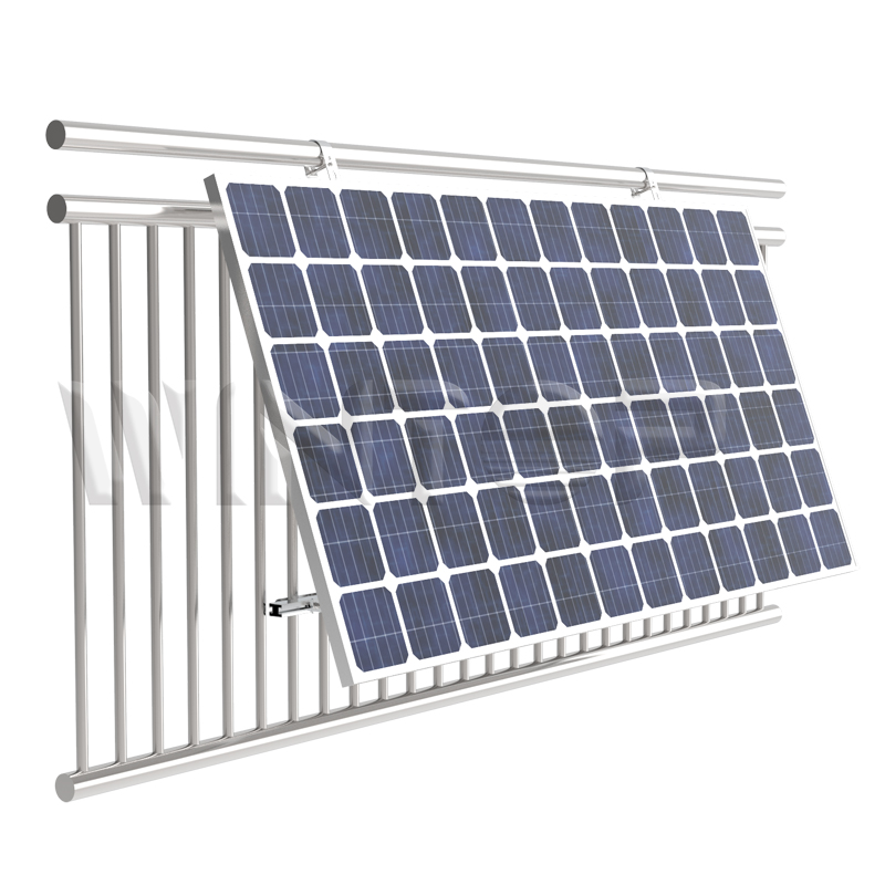 Balcony easy solar bracket
