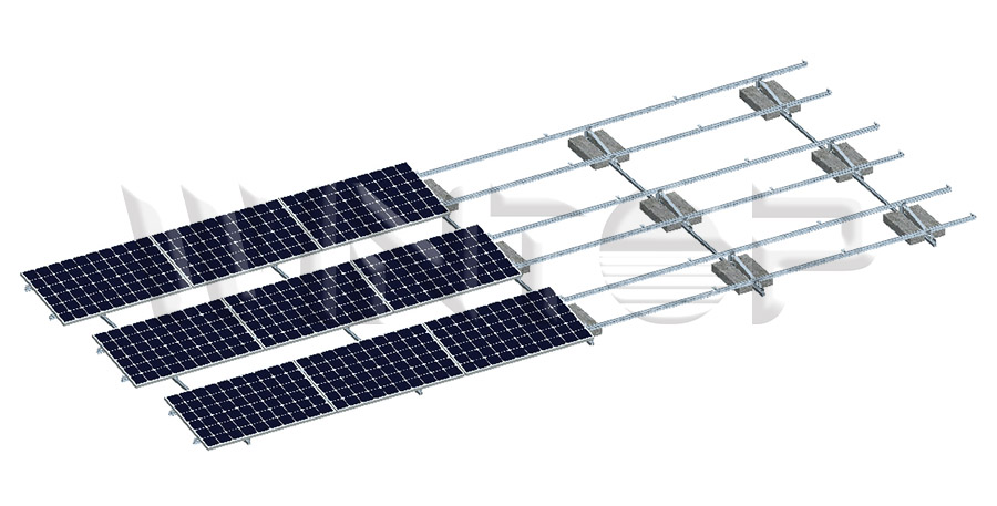 Ballast Solar Mounting Structure