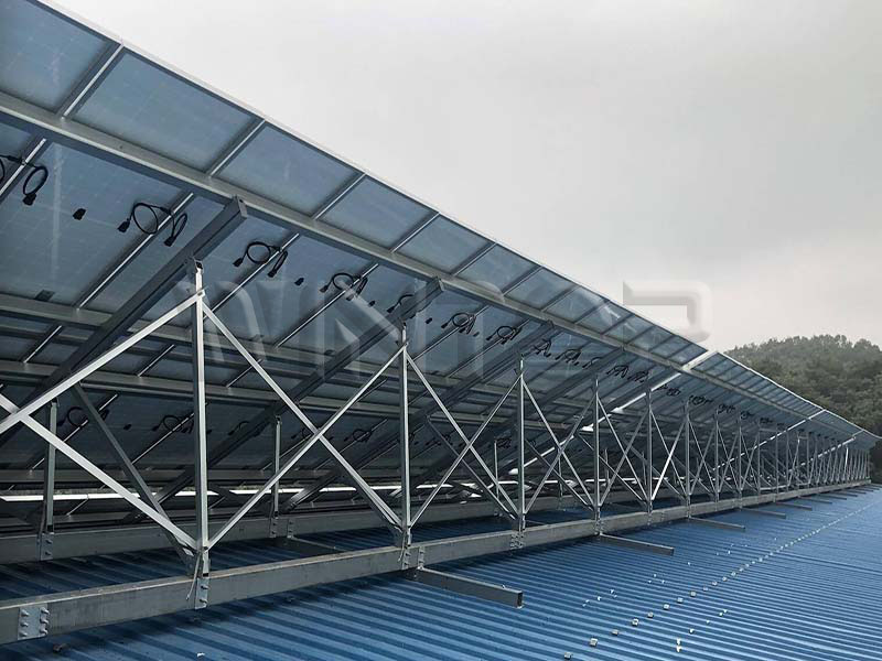 Roof solar mounting system