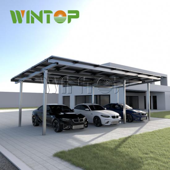 Solar Powered Carport Structure Solar Powered Carport Structure