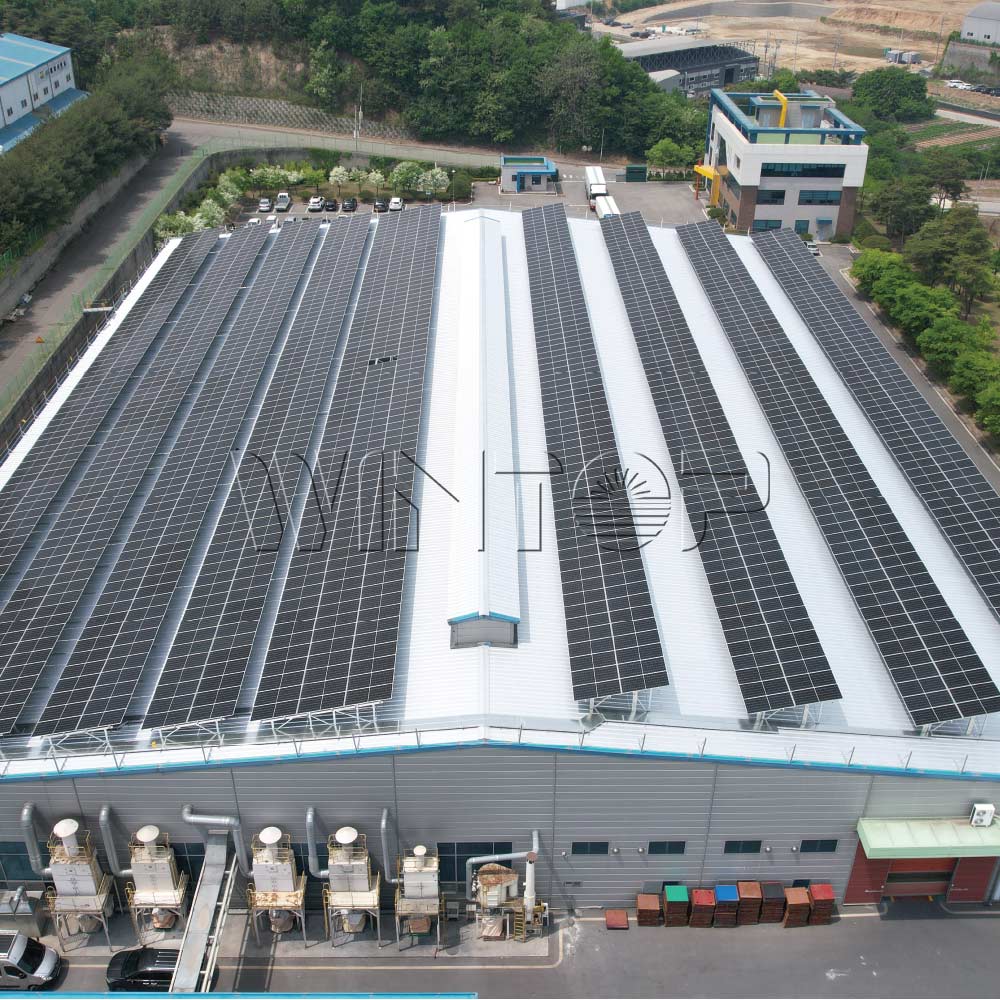 Korean Solar Roof Bracket Case
