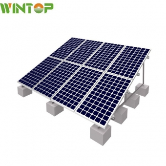 solar flat roof system