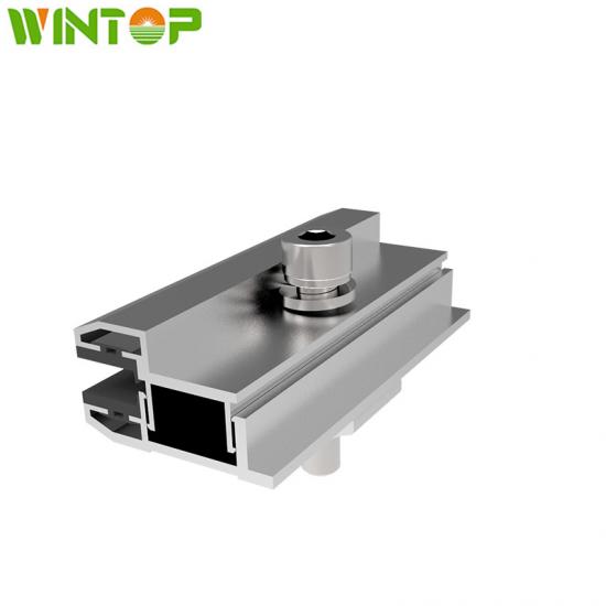 Custom Solar Mounting Component Thin-film End Clamp Manufacturers