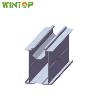 solar aluminum ground rail