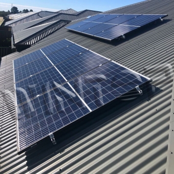 solar tin roof system