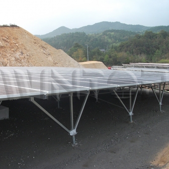 solar ground mounting bracket