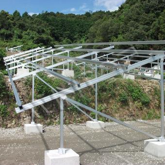 solar ground mounting bracket