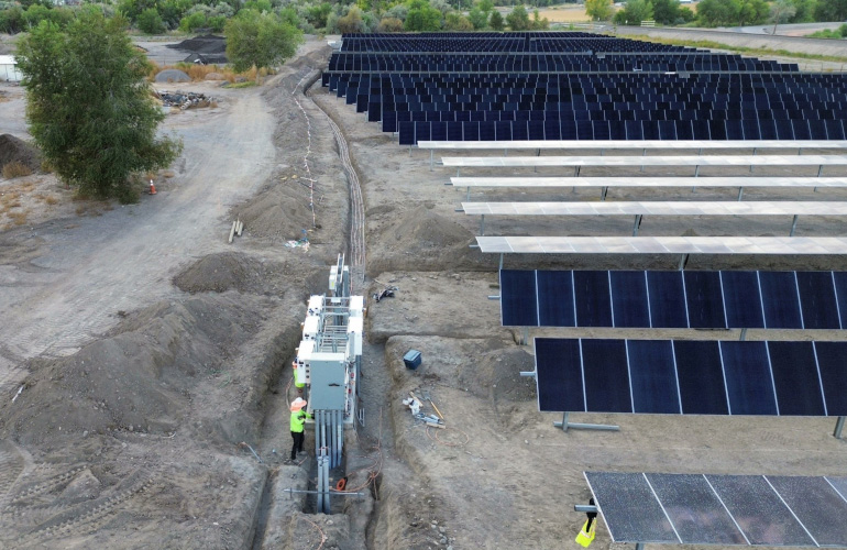 The community solar energy combination of 16 projects is about to be connected to the grid in the final few arrays of MEAN area.