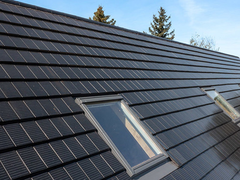 New solar tiles from Germany