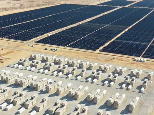 The largest solar energy storage project in the United States has been launched