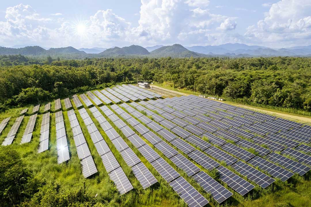 The solar tracker project supports Vermont College's renewable energy goals