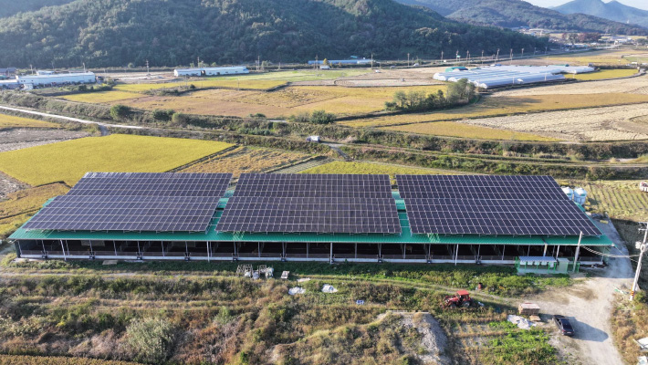 Korean rooftop solar bracket 200kW