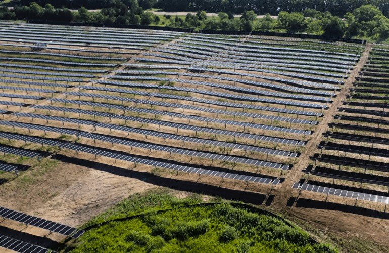 Cedar Creek has completed a 5-megawatt solar project near the closed Minnesota landfill.