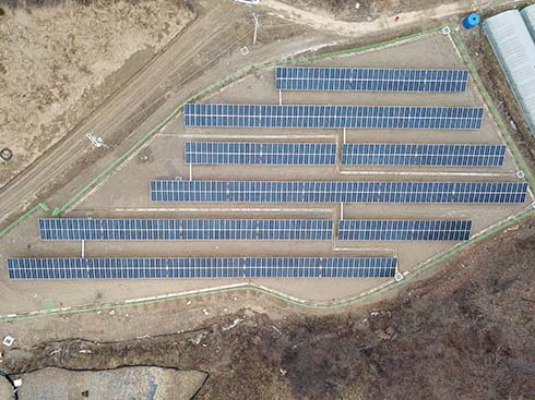 298.89KW Ground Mounted Solar Panels Gyeonggi-do, Korea 