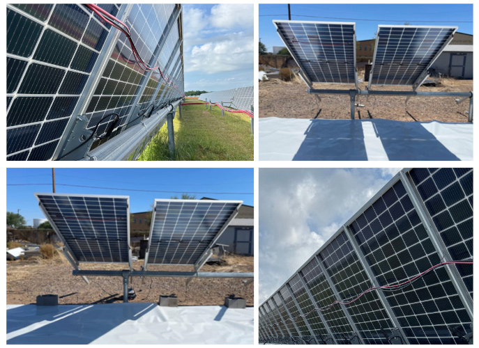 University research: Post-mounted cable shading does not affect the output of bifacial solar projects