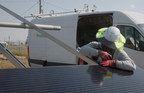 Local energy company collaborates with 'Freedom Eternity' company on solar energy project on Montana reservation