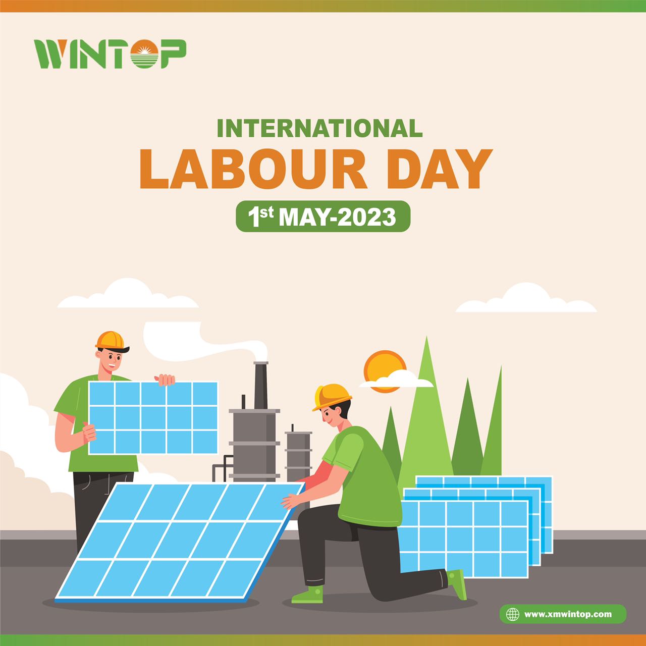 May 1st International Labor Day holiday notice