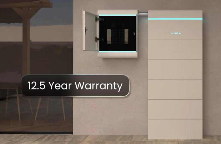 Kora's new home battery is equipped with an intelligent panel and VPP platform