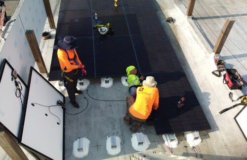 The Billie Eilish Grant Program has made the solar energy project organized by West Philadelphia youth possible