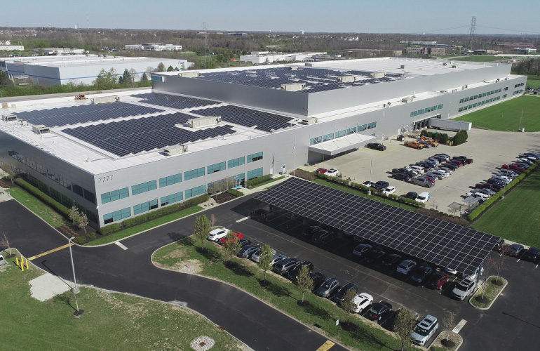 Ohio industrial automation base achieves green environmental protection with Kokosis Solar