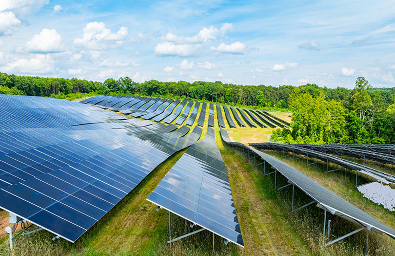 Solar energy has become the largest new source of electricity in the United States for 19 consecutive months