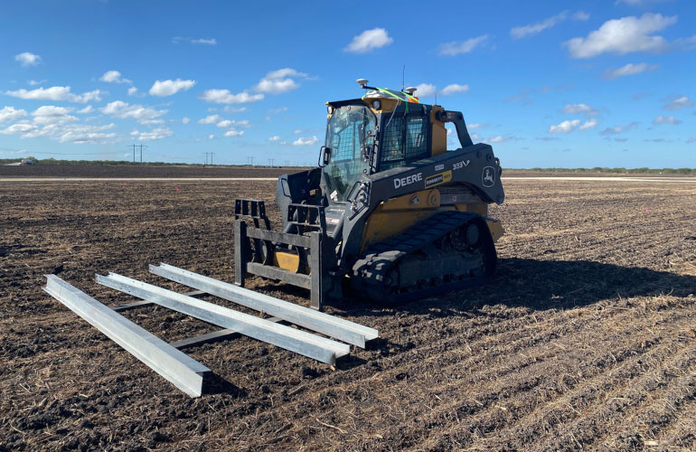 Civ Robotics has released an AI based navigation system that makes the construction of solar piles and panels easier