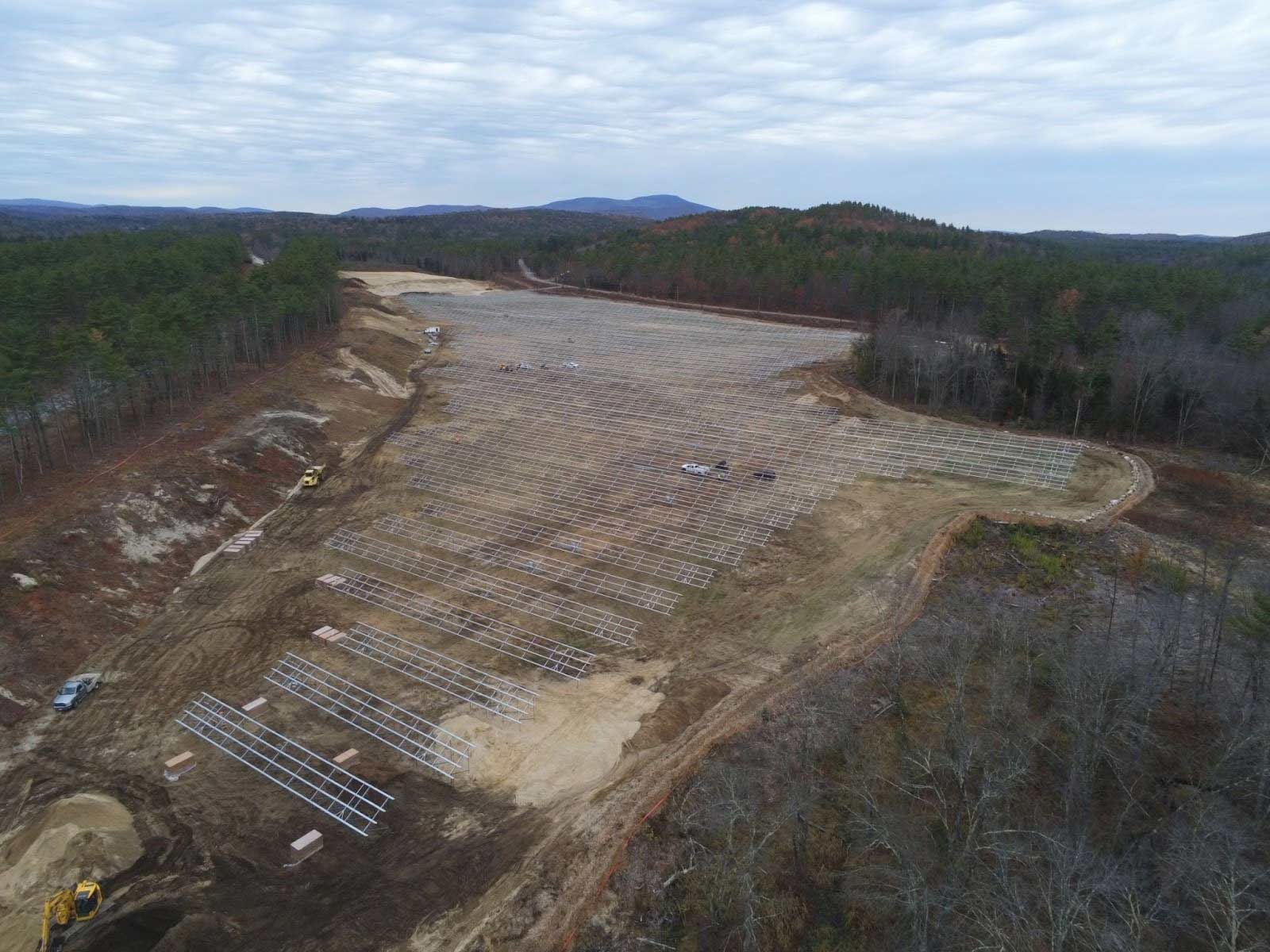 A 5-megawatt solar project will be built in a former gravel pit in New Hampshire
