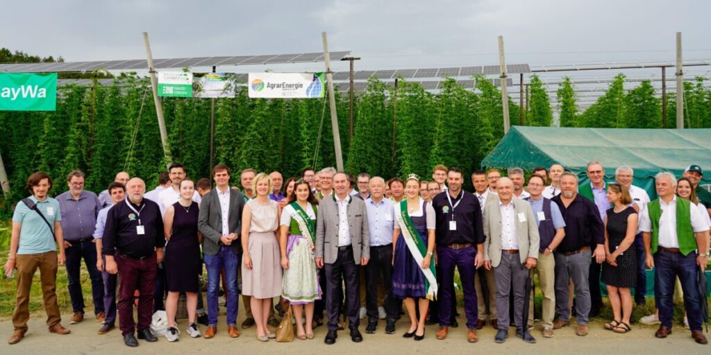 Germany builds agricultural PV for hop cultivation