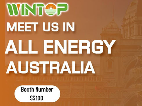 Wintop solar sincerely look forward to your visit All-Energy Australia 2022